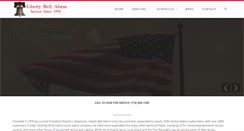 Desktop Screenshot of libertybellalarmcorp.com